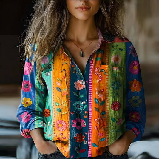 Alexis™ - Colourful and Joyful Blouse